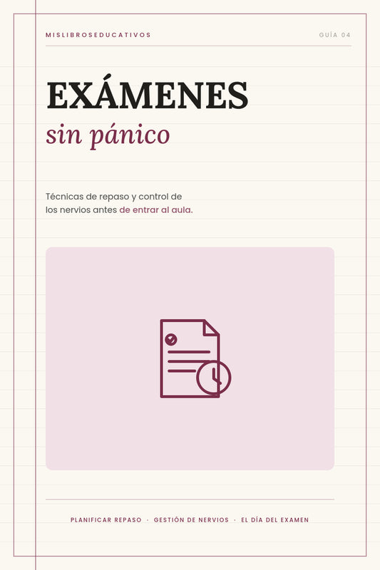 Ebook Exámenes sin Pánico